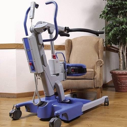 Hoyer Elevate Professional Patient Lift, Sit To Stand, Electric Base