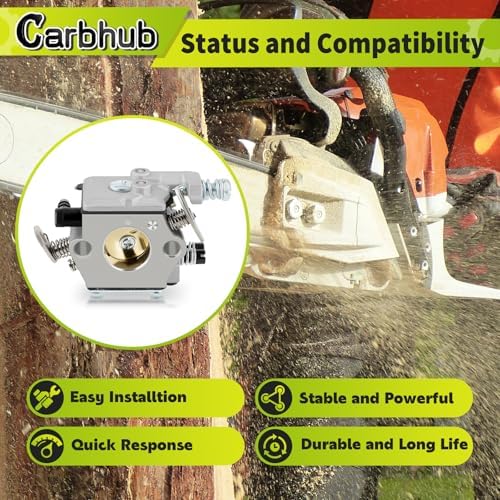 Carbhub Carburetor for Stihl 021 023 025 MS210 MS230 MS250 Chainsaw Carb with 1123 160 1650 Air Filter Ignition Coil Fuel Line Tune Up Kit Replace