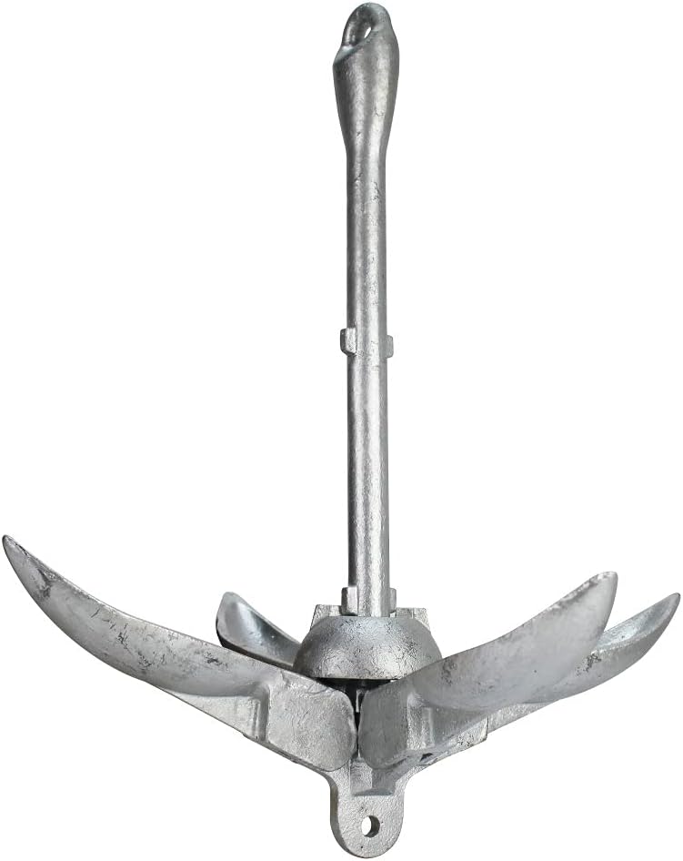 Extreme Max 3006.6542 BoatTector Galvanized Folding Anchor - 1.5 lbs.