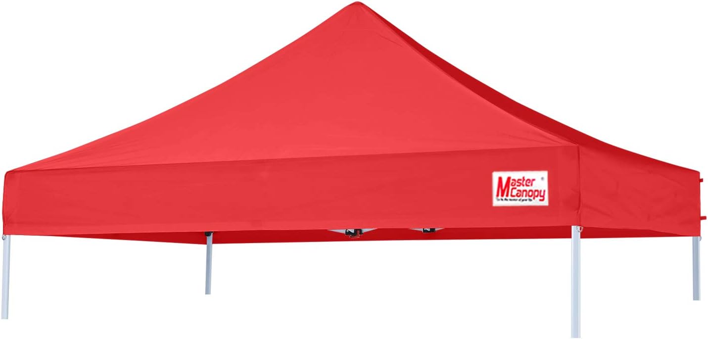 MASTERCANOPY 10x10 Replacement Pop Up Canopy Top for Kingkong Frame Gray