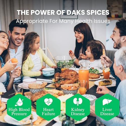 DAK's Spices 6 Pack Seasoning Blends | 100% Salt Free Spices | Premium & Healthy Seasoning | MSG Free, Preservative Free