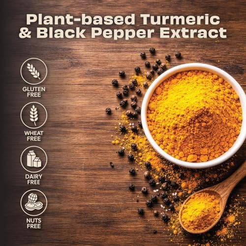 Pomona Wellness Organic Turmeric Supplement 2100 mg, 120 Tablets