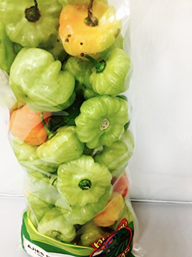 Happy Farms "AJI DULCE" Sweet Pepper, FRESH! 100% Natural locally grown in Puerto Rico - 1 Lb bag (Count of 2)