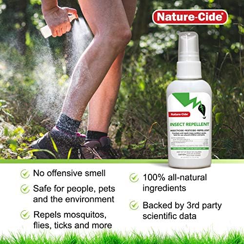 Insect Repellent. Combats and Repels Many Outdoor Pests. Safe for Use Around Children and Pets (2 oz.)
