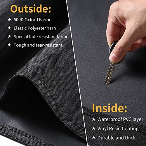 Grill Cover for Pit Boss 4/5-Series Vertical Pellet Smoker Cover | PBV4PS1, PBV5PW1, PBV4PS2, Heavy Duty Waterproof Pit Boss BBQ Cover