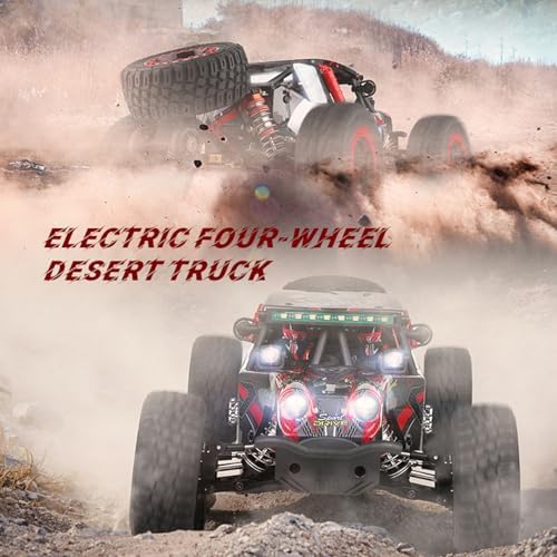 GoolRC WLtoys 124028 Brushless Fast RC Cars, 1:12 Scale 60KM/H High Speed Remote Control Car