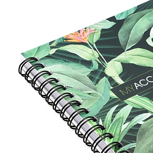 Paper Junkie Ledger Book - 8.5 x 6.25 In, Multicolor, Pack of 2