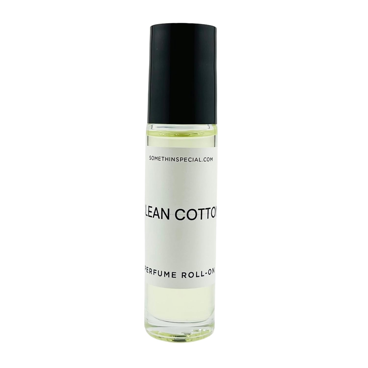 Clean Cotton Women's Perfume Rollerball - .33oz/10ml | Pure Fragrance, Smells Like Fresh Clean Linen & Laundry, Vegan + Cruelty-Free, Notes of Citrus