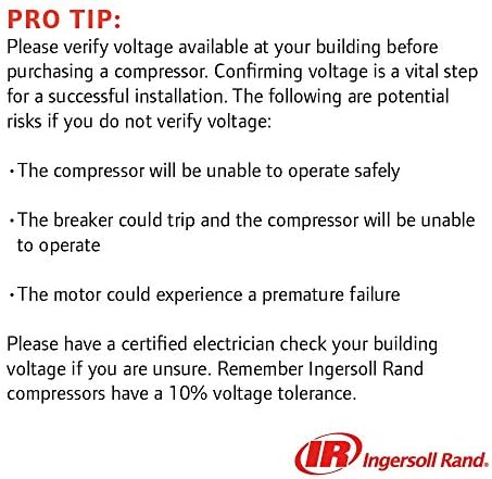 Ingersoll Rand SS3L3 3 HP Single-Stage Air Compressor