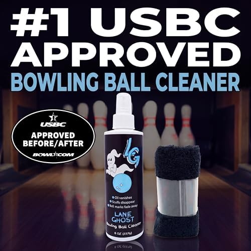 Lane Ghost Bowling Ball Cleaner Spray, USBC Approved