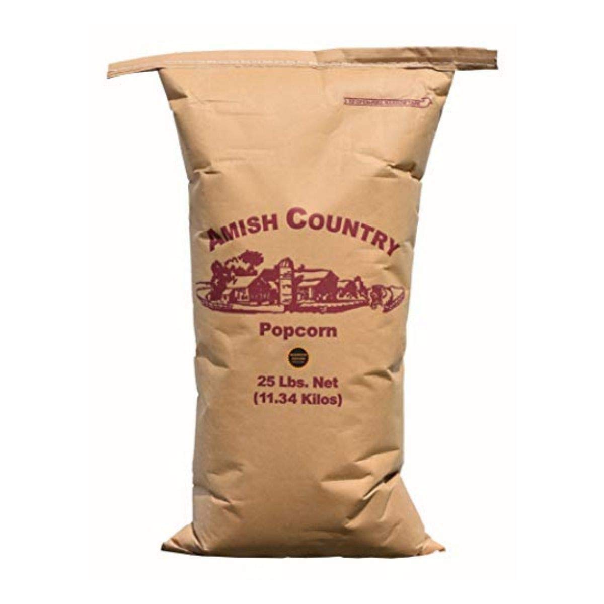 Amish Country Popcorn | 2 lb Bag | Baby White Popcorn Kernels | Small and Tender | Old Fashioned, Non-GMO and Gluten Free (Baby White - 2 lb Bag)