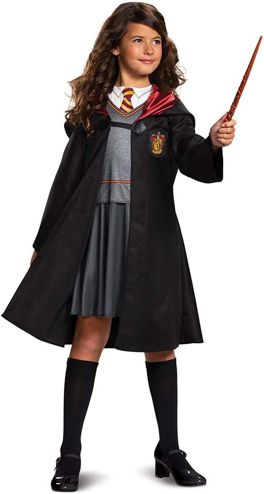 Disguise Hermione Granger Light Up Wand, Official Hogwarts Wizarding World Harry Potter Costume Accessory Wand with Illuminating Tip