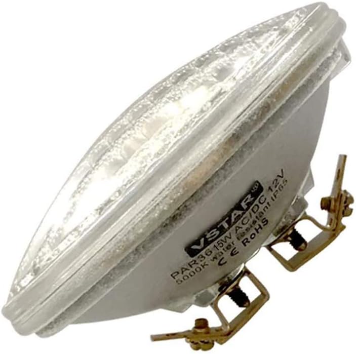 VSTAR PAR36 LED Bulb,15W 2000LM,Daylight,Multipurpose Tractor Light,Clear