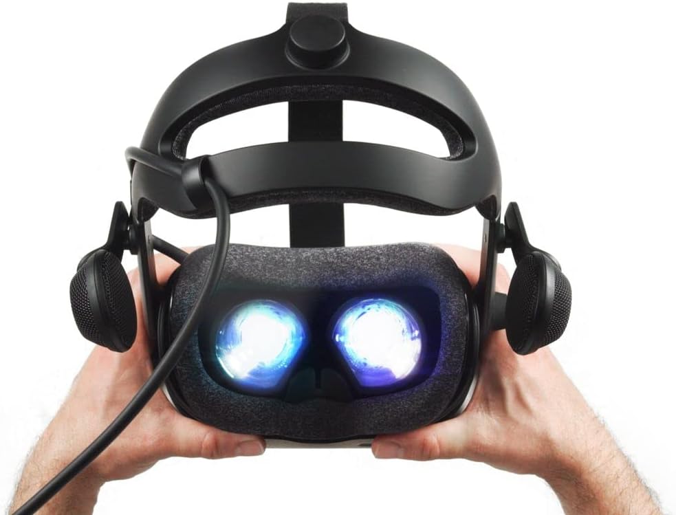 Valve Index VR Headset, Black, for PC/SteamVR