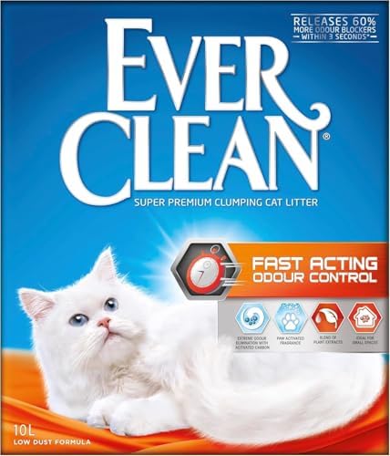 Ever Clean Extra Strong Clumping Cat Litter, 10 Litre, Scented