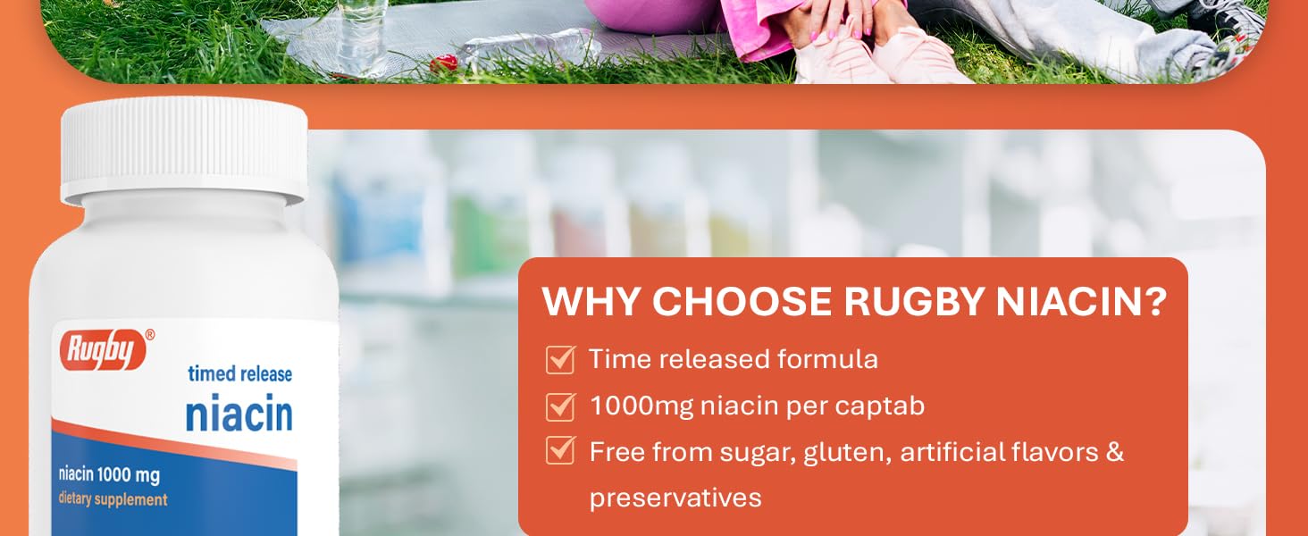 niacin dietary supplement circulatory metabolic health