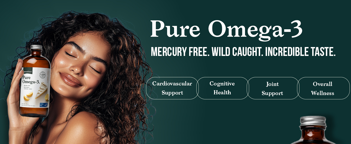 Pure Omega 3 - Liquid Fish Oil