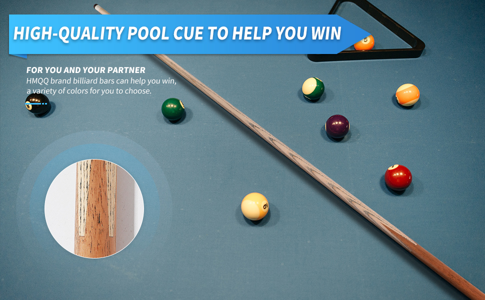 58" one Piece Pool cue