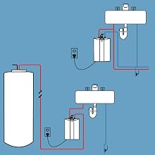 SHC diagrams stand alone booster tank