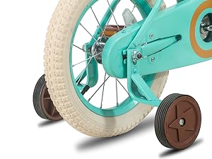 kids bike with training wheels