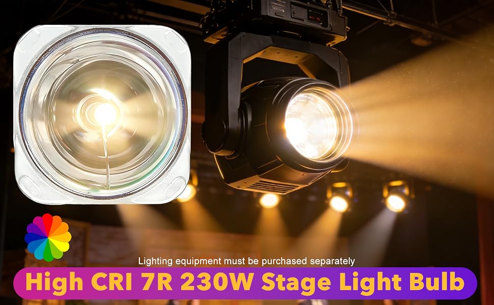 High CRI 7R 230W Stage Light Bulb