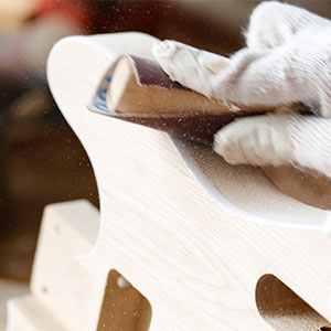 Hand polished smooth
