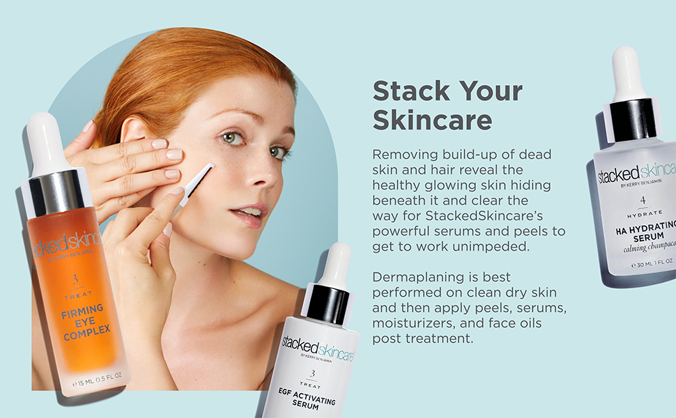 dermaplaning tool face shavers for women skincare beauty tools