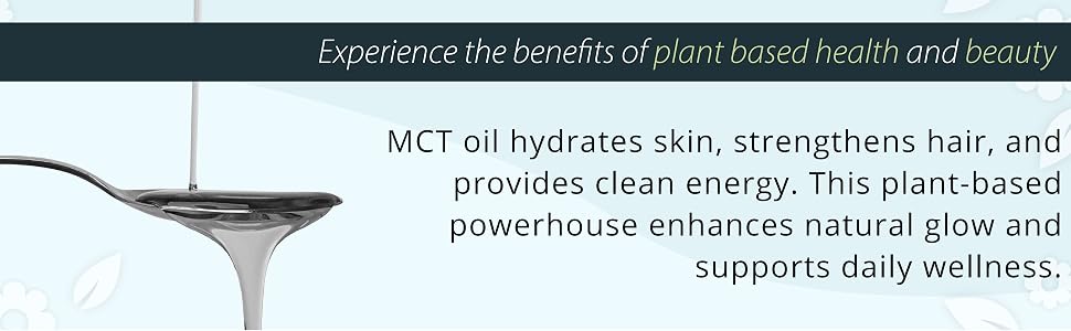 MCT oil for health and beauty