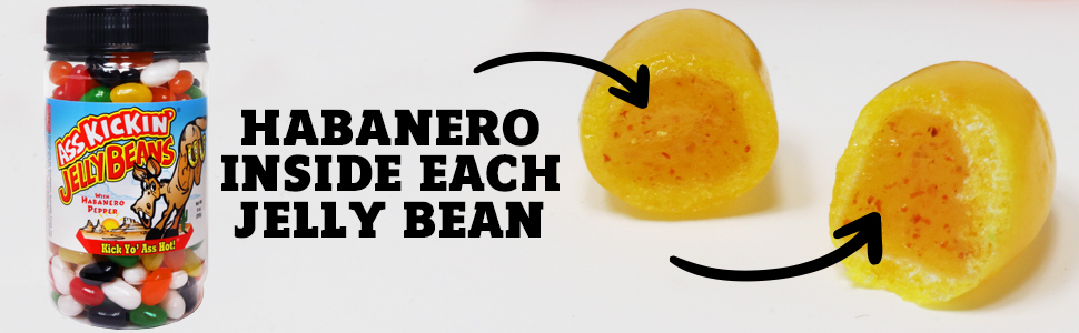 Spicy habanero in each bean