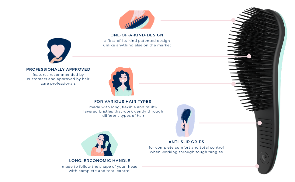 Crave Naturals Detangler Brush
