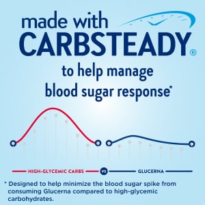 made with carbsteady to help manage blood sugar response