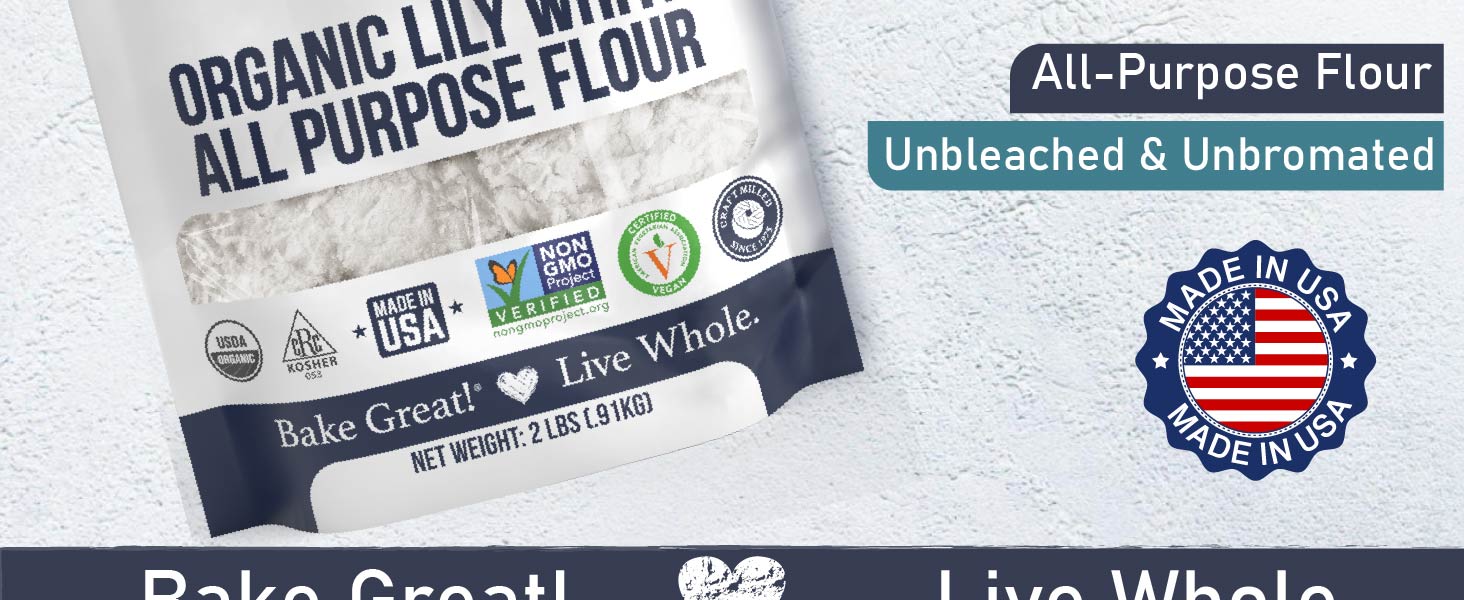 All Purpose Flour Unbleached and Unbromated