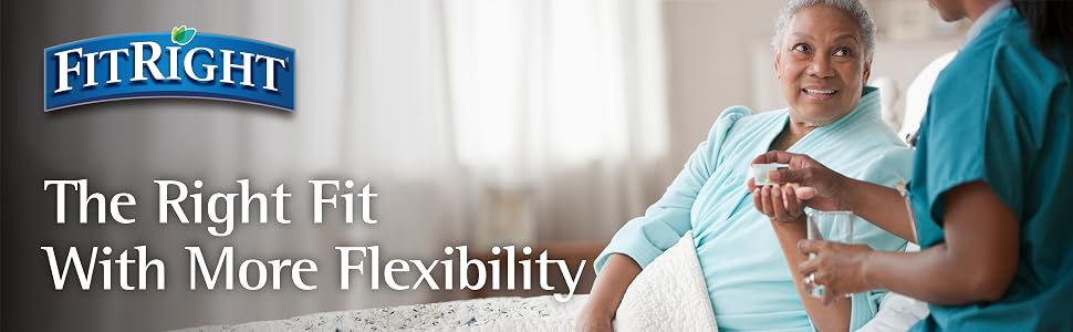 Incontinence Briefs Disposable Diapers with Tabs Heavy Absorbency Adult Diapers