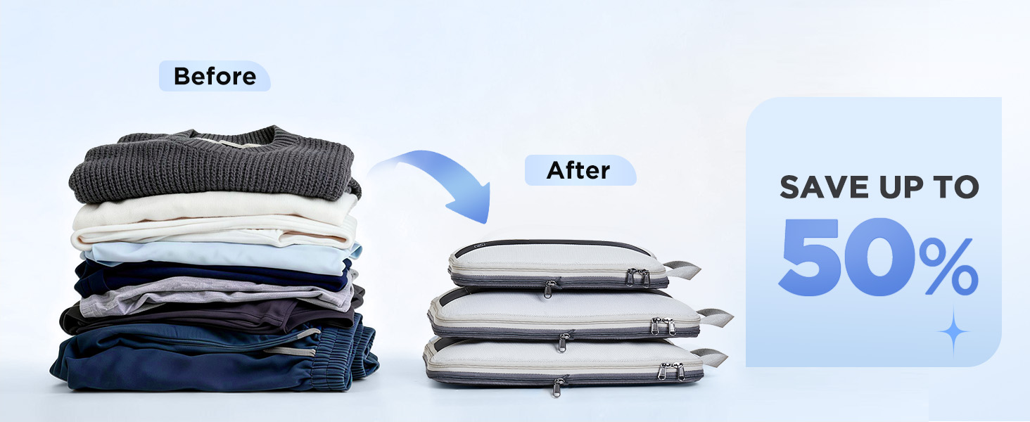 compression packing cubes