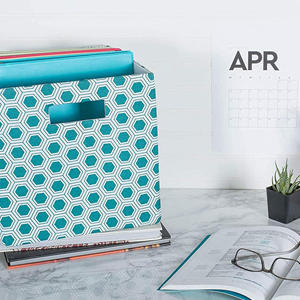 folds hard sized storage dorm accessory declutter space organizer
