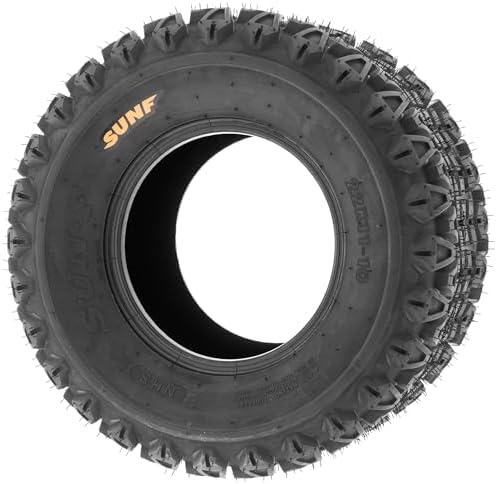 SunF 22x11-10 22x11x10 Golf Cart Lawn Mower Quad 4 Ply ATV UTV Tires G003 [ Rim(s) NOT included ]