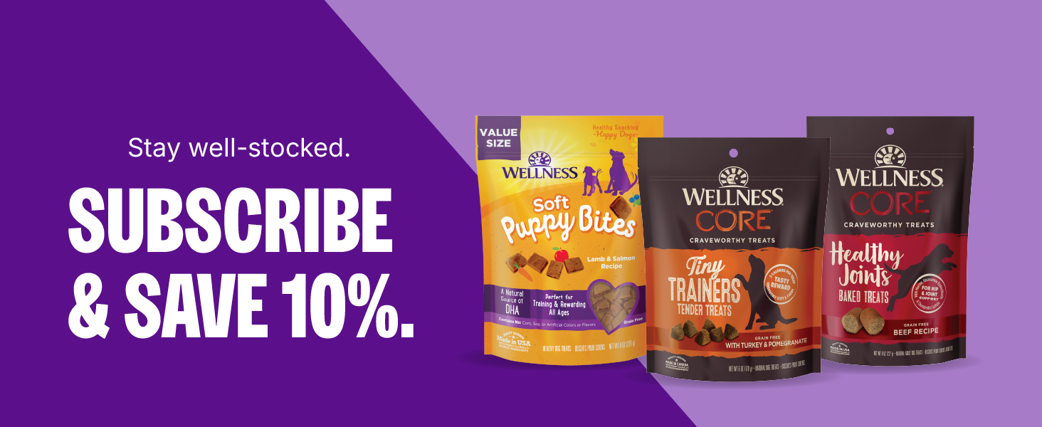 Never run out of Wellness. Subscribe &amp;amp; Save up to 10%.