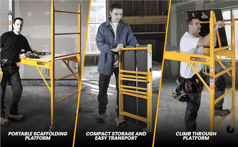 MetalTech 6 Foot Portable Jobsite Series Full Image B