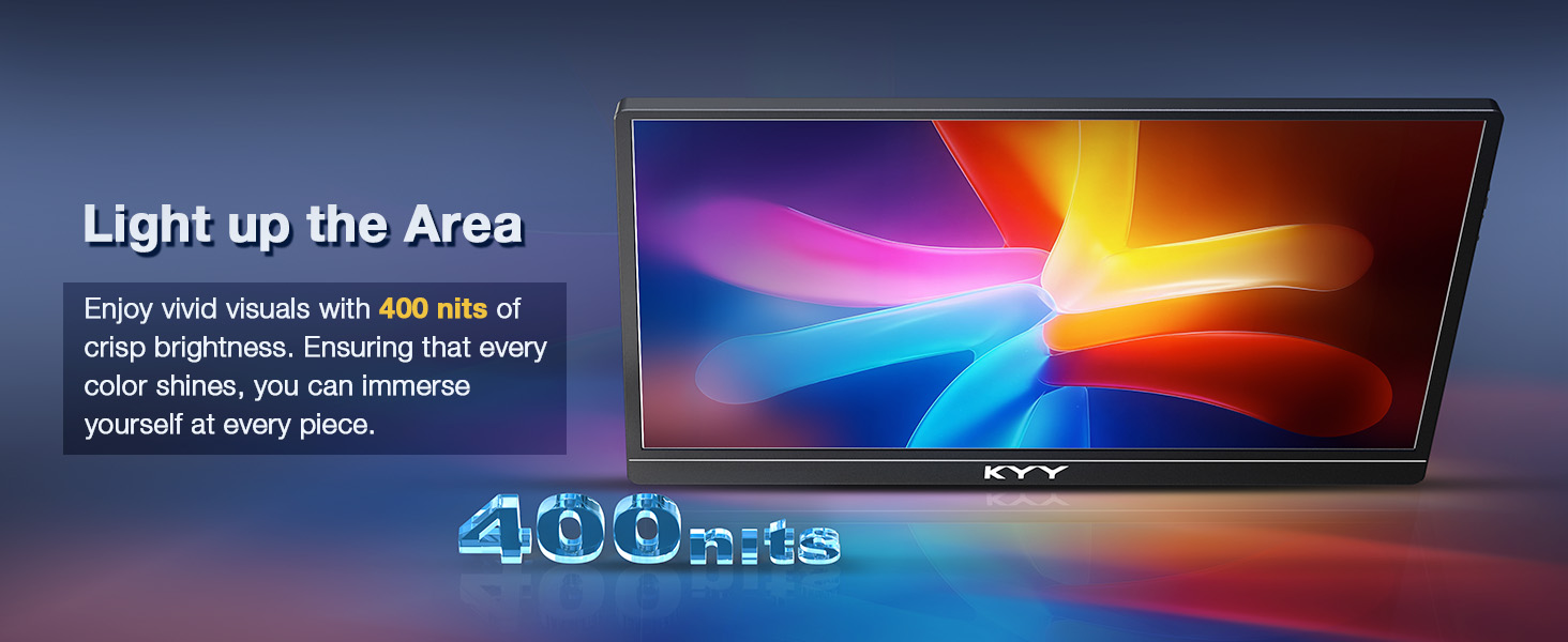 4K Portable Monitor for Laptop