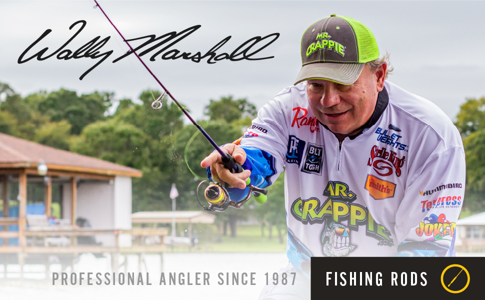 lews fishing spinning rod Wally marshall speed shooter pole gear lew's