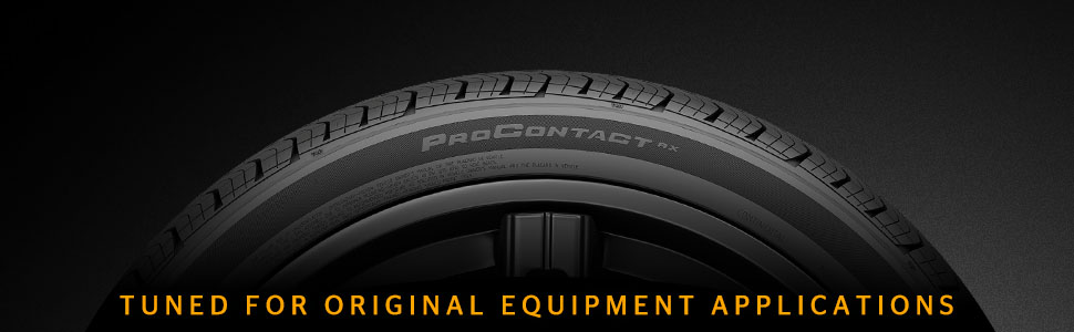Continental ProContact RX tires Tuned for original equipment applications
