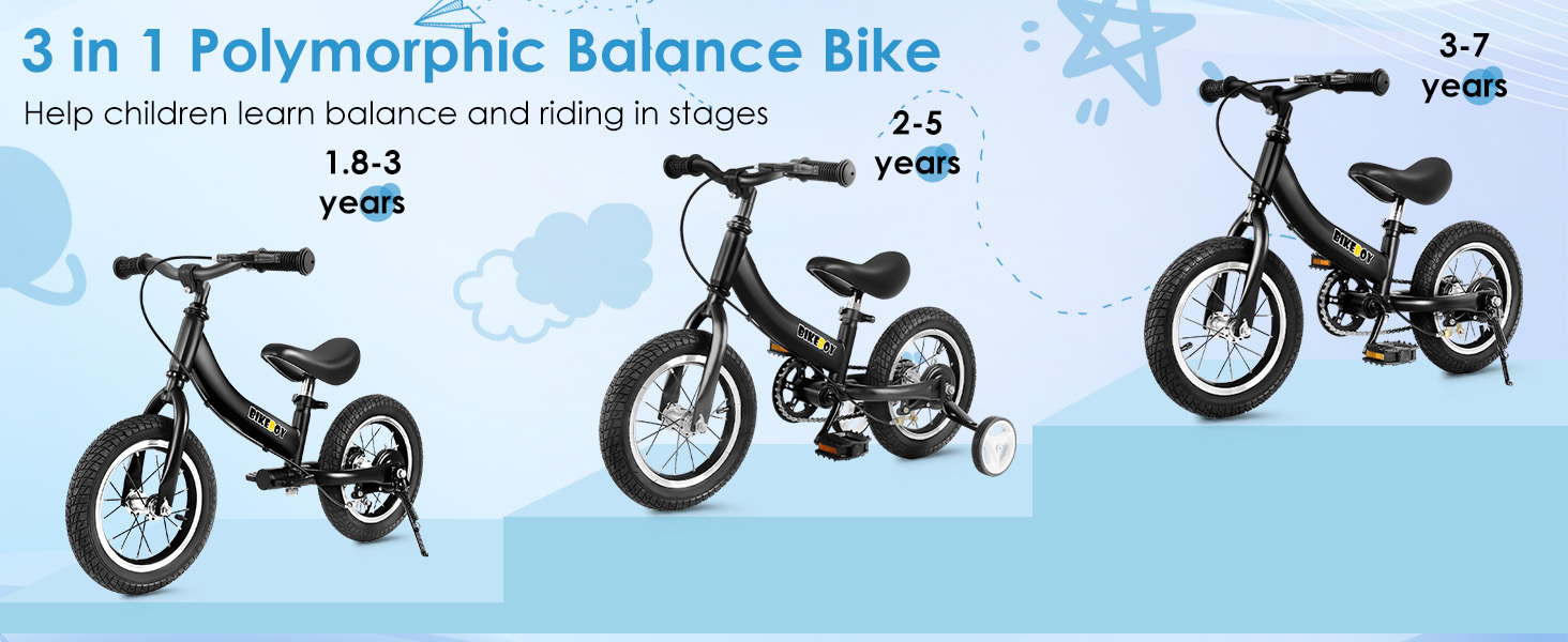 3 IN 1 Balance Bike