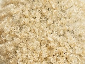 tightly curled and coiled hair
