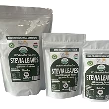 Stevia Organic leaf 3 sizes from Buy Wellness