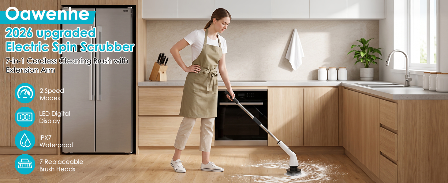 Electric Spin Scrubber