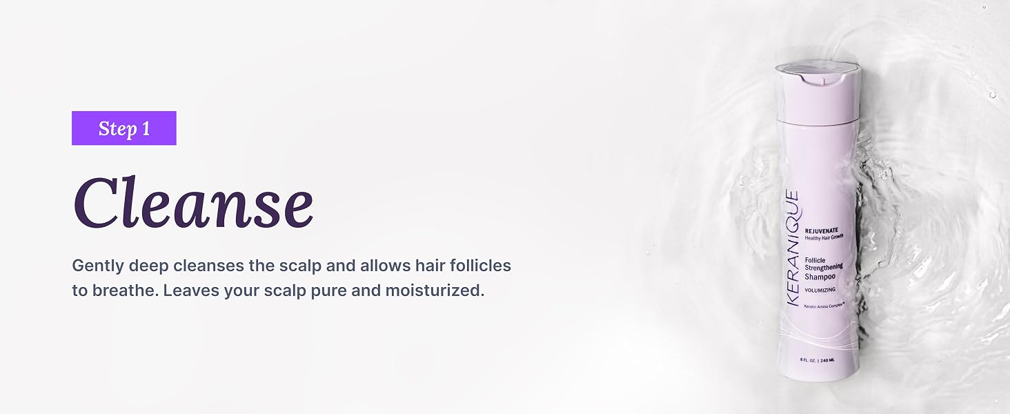 Gentle, moisturizing sulfate - free shampoo that removes build up and adds volume.