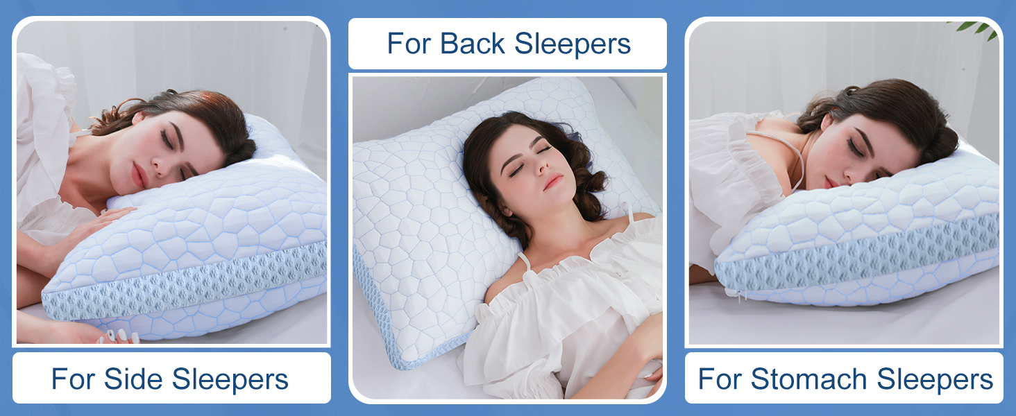 Suitable for all sleeping positions