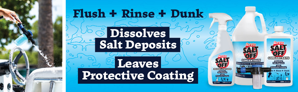 Star brite, Salt Off, Help Prevent Salt Damage, Dissolves Salt, Leaves Protective Coating