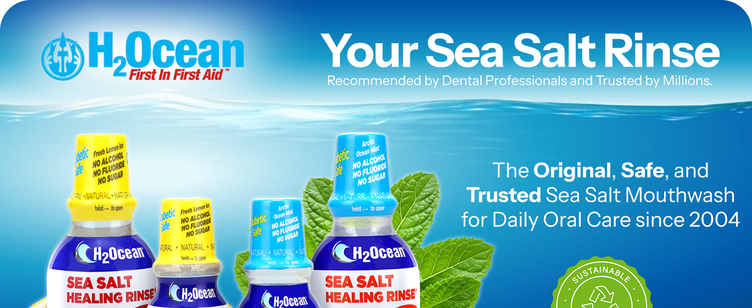 mouthwash rinse natural fluoride fluoridefree sea salt saline saltwater dental mouth sores