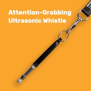 attention grabbing ultrasonic whistle
